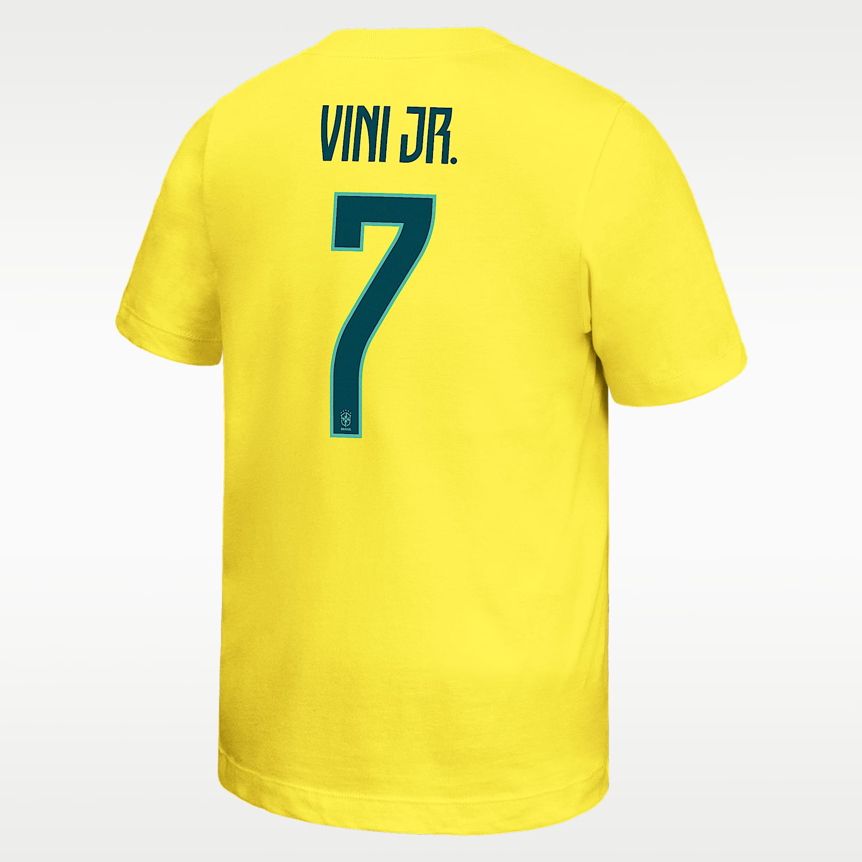 Vini Jr. Brazil Big Kids' Jordan Soccer T-Shirt. Nike.com